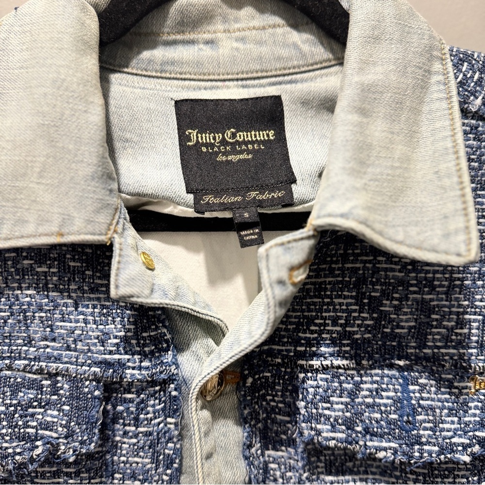 Juicy Couture Black Label Twilled Jean Jacket - Picture 5 of 8